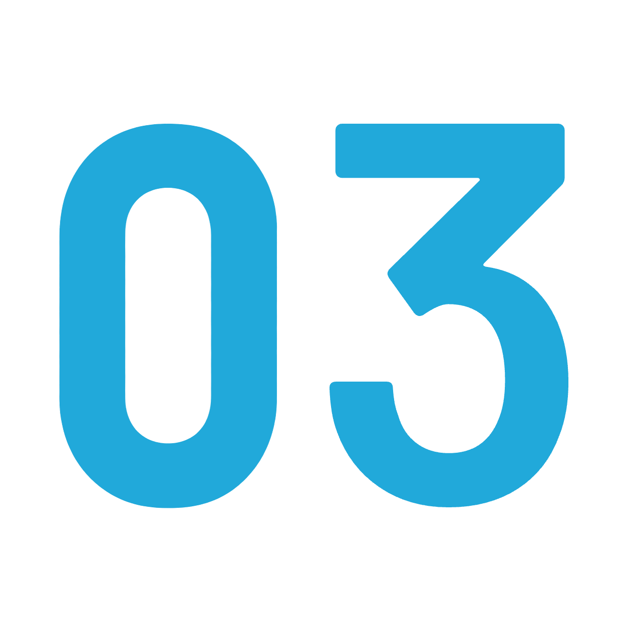 Number 03